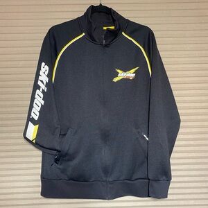 Ski-Doo Men's Black and Yellow Performance Jacket